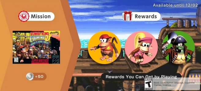 Donkey Kong Country 2 Switch Online icons