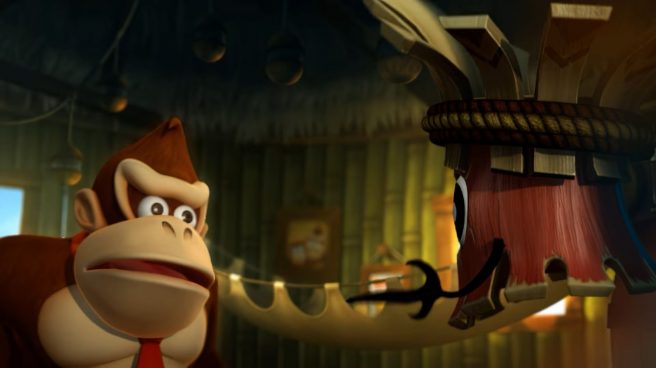 Donkey Kong Country Returns HD Heist opening movie