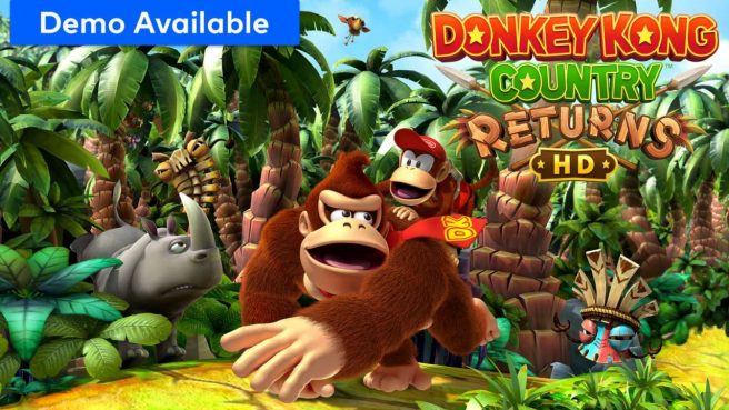 Donkey Kong Country Returns HD demo