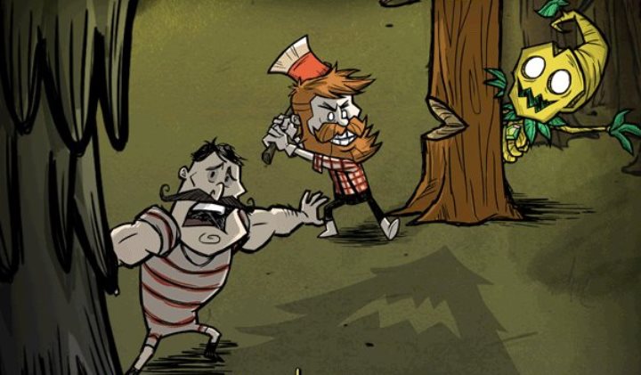 Don't Starve Together Wormwood, Wolfgang, Woodie skillset update