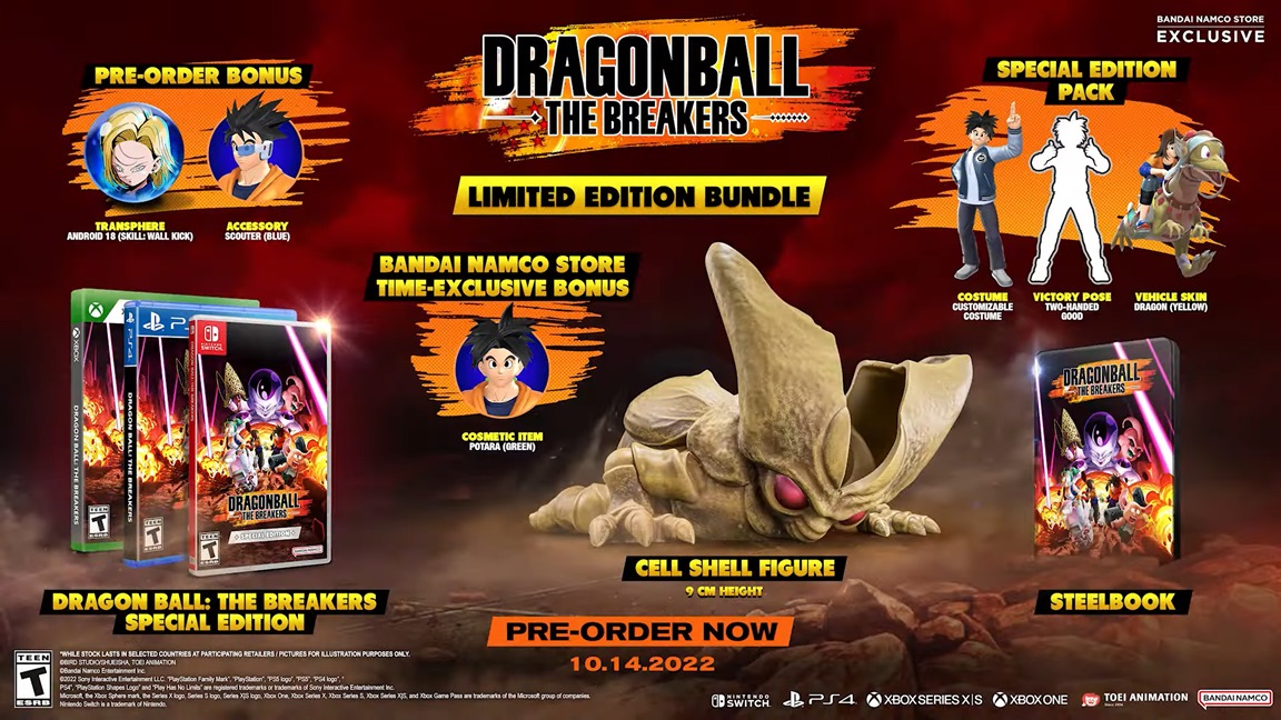 Dragon Ball: The Breakers release date set for October, Frieza trailer