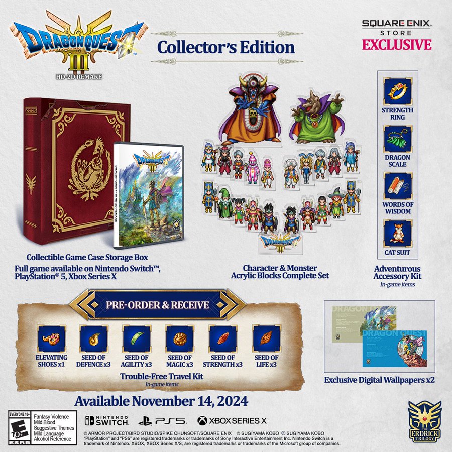 Dragon Quest III HD-2D Remake Collector's Edition