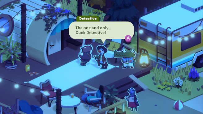 Duck Detective The Ghost of Glamping trailer
