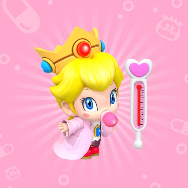 peach and mario have a baby