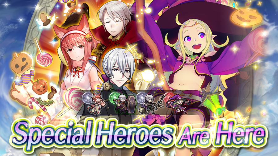 Fire Emblem Heroes - Halloween Special Heroes back for summoning and Limite...