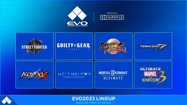 Evo 2023 lineup