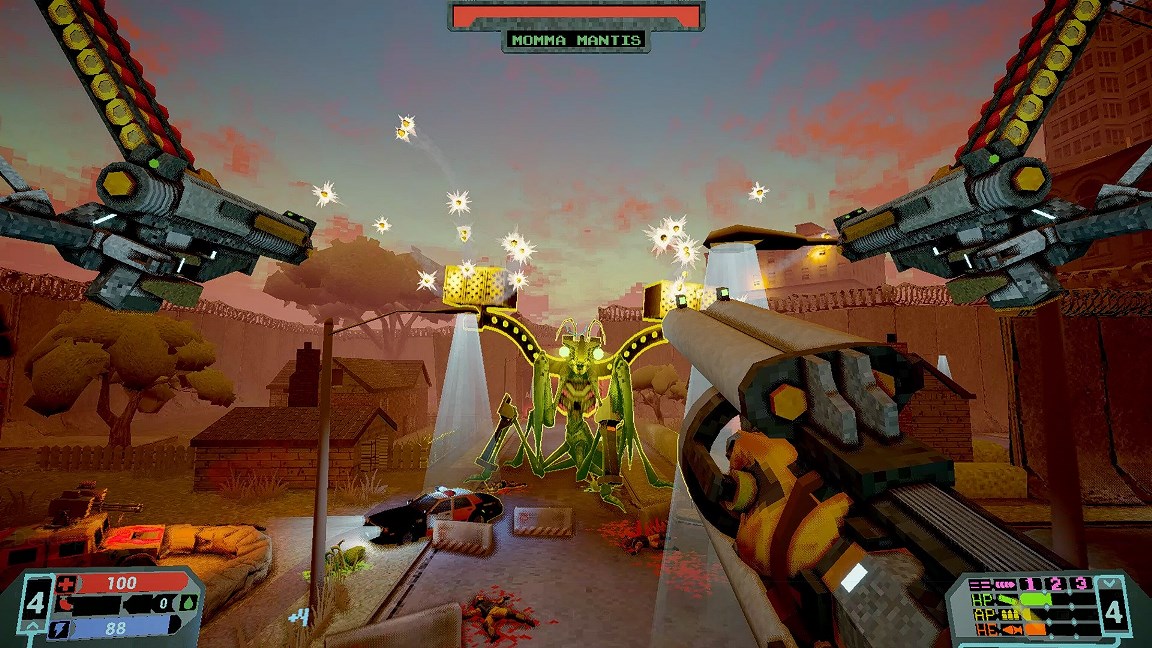 Exocide, first-person shooter with early 2000s aesthetic, coming to Switch