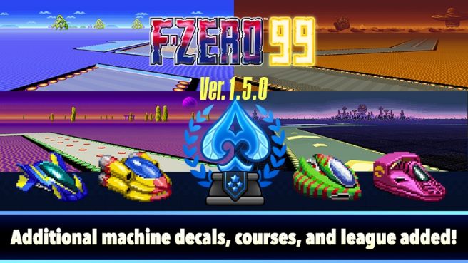 F-Zero 99 update 1.5.0 Grand Prix Ace League