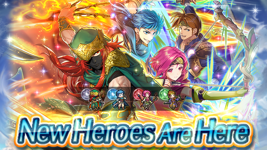 Fire Emblem Heroes Summoning Focus With New Heroes From Fire Emblem The Sacred Stones Live Now 