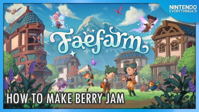 Fae Farm Berry Jam