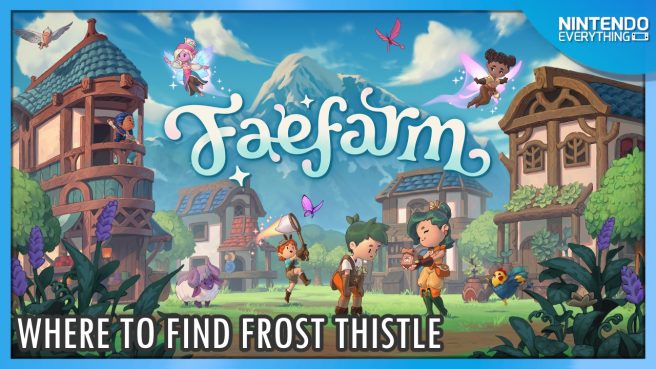 Fae Farm Frost Thistle