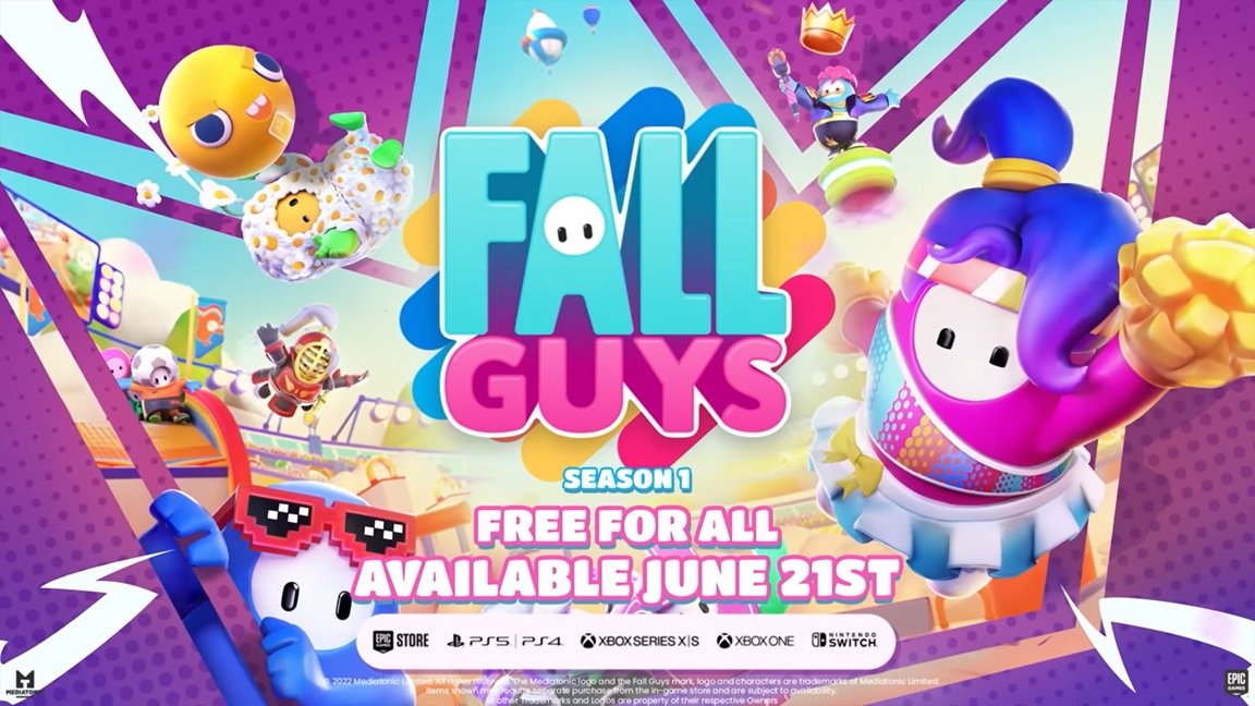 Fall Guys - 'Free For All' Gameplay Trailer 