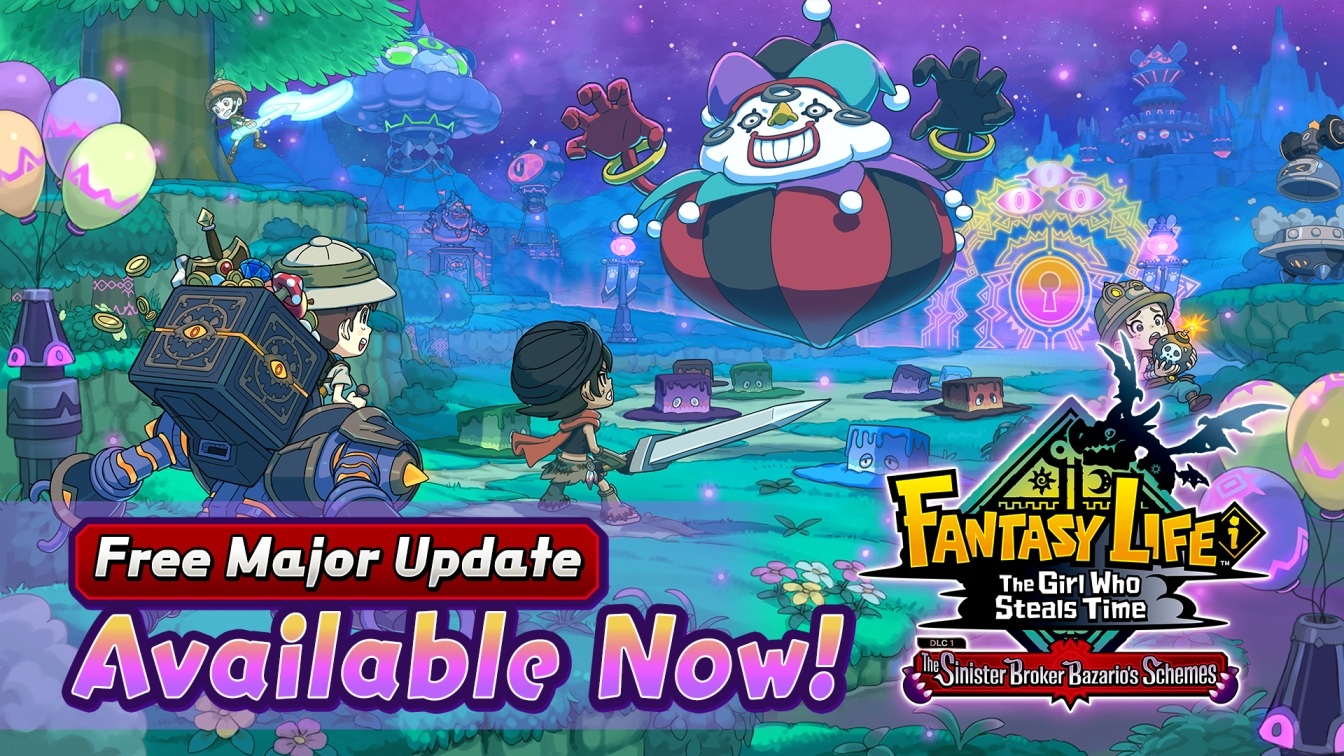 Fantasy Life i The Girl Who Steals Time 2.0.0 update