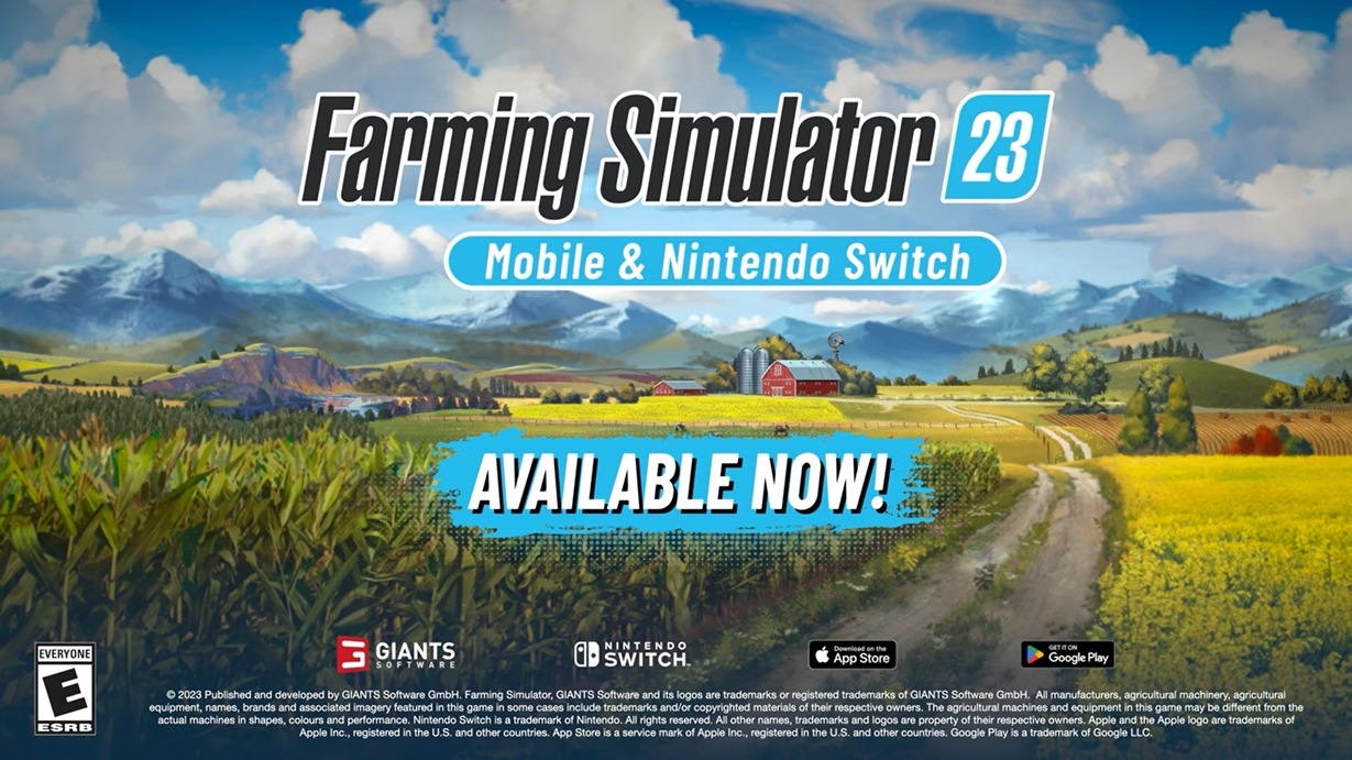 farming simulator 23 official trailer 