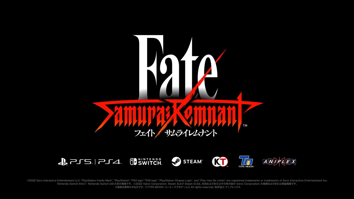Fate/Samurai Remnant announced for Switch