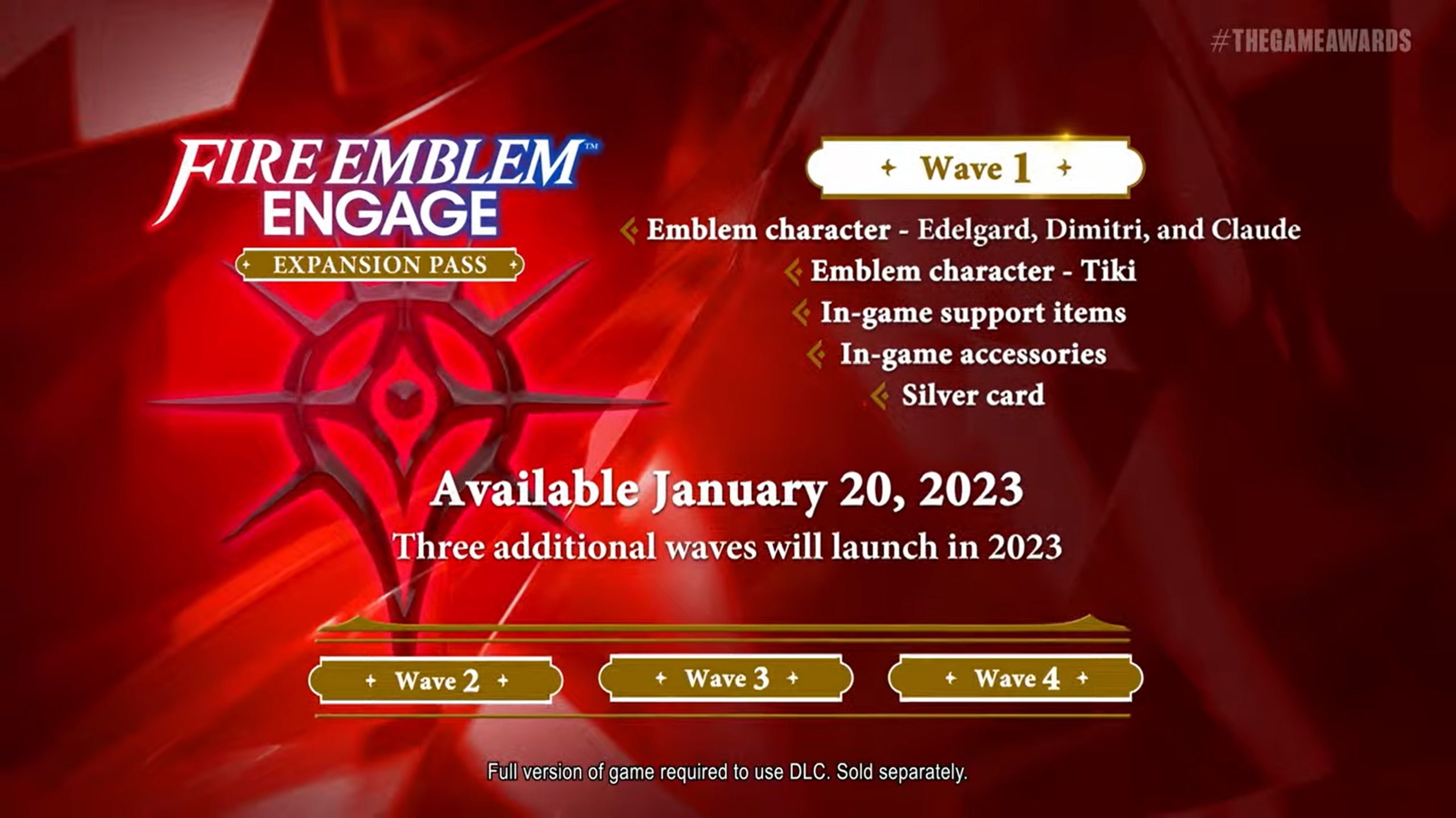 Fire Emblem Engage Expansion Pass revealed