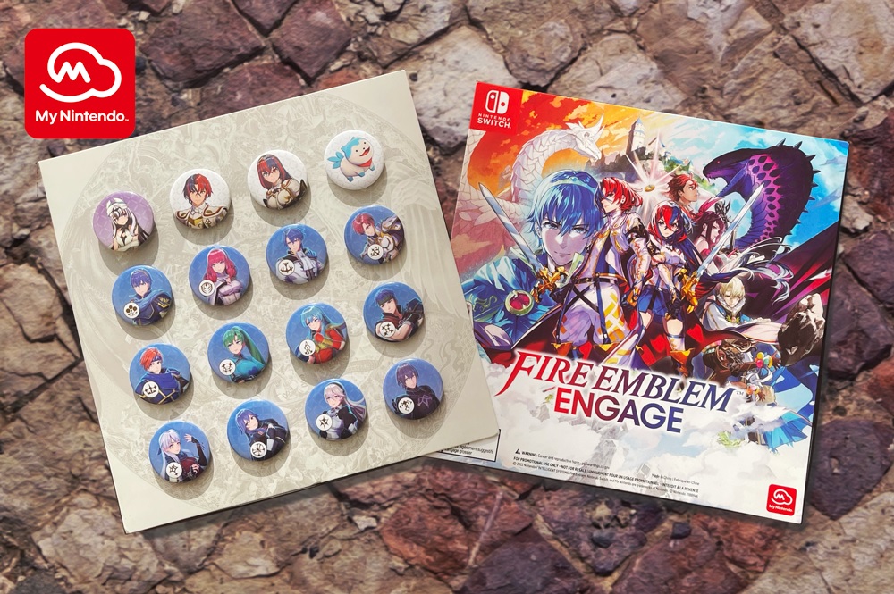 Fire Emblem Engage button pin set My Nintendo