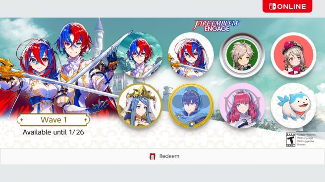 Iconos de Fire Emblem Engage Cambiar en línea