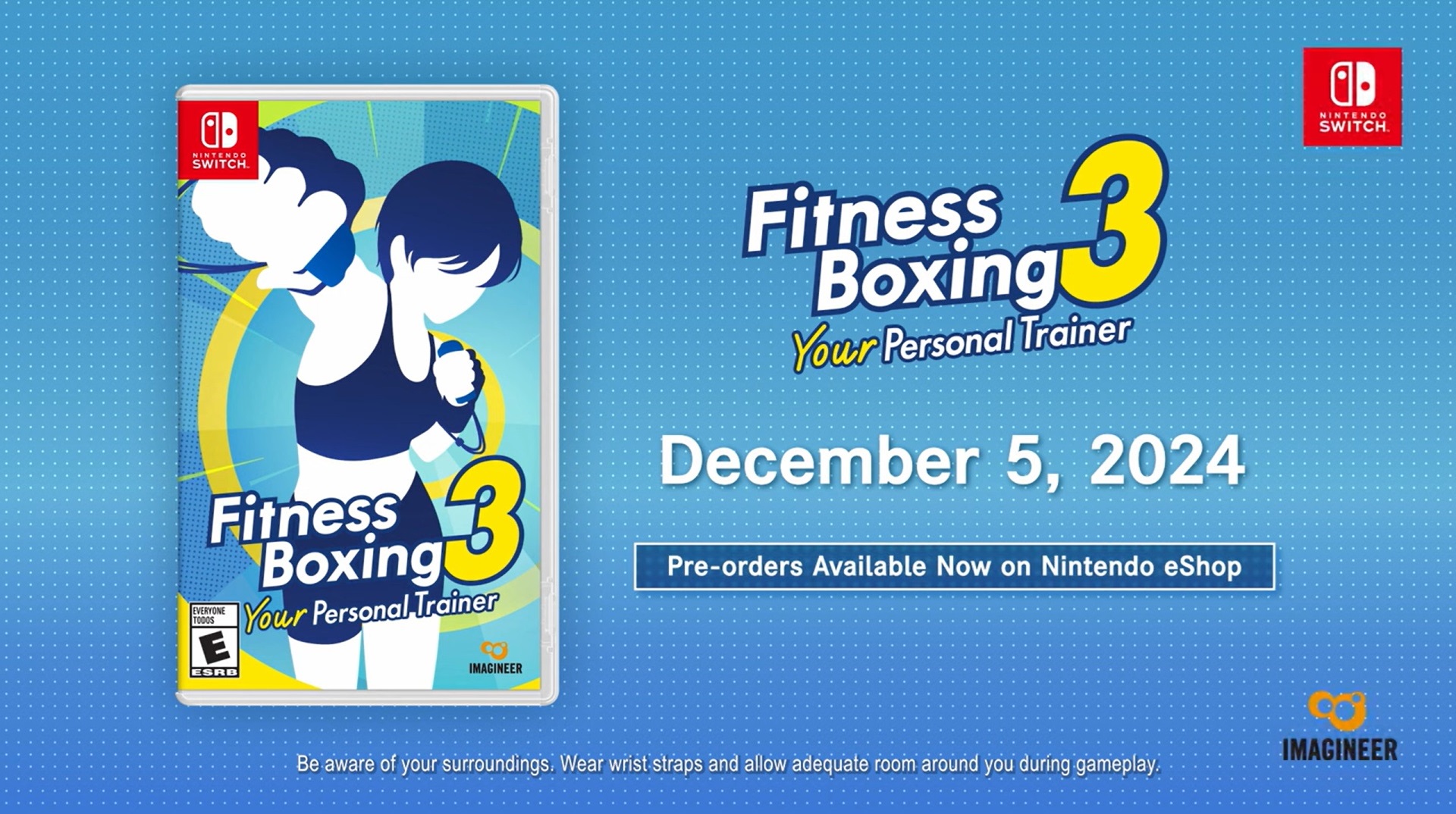 Fitness Boxing 3: Your Personal Trainer overview trailer, latest details