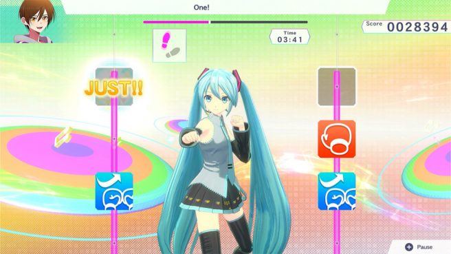 Fitness Boxing feat. Hatsune Miku gameplay