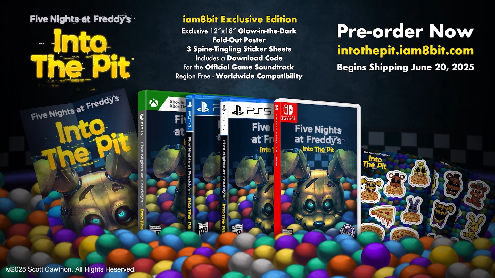 Five Nights at Freddy's: Into the Pit physical