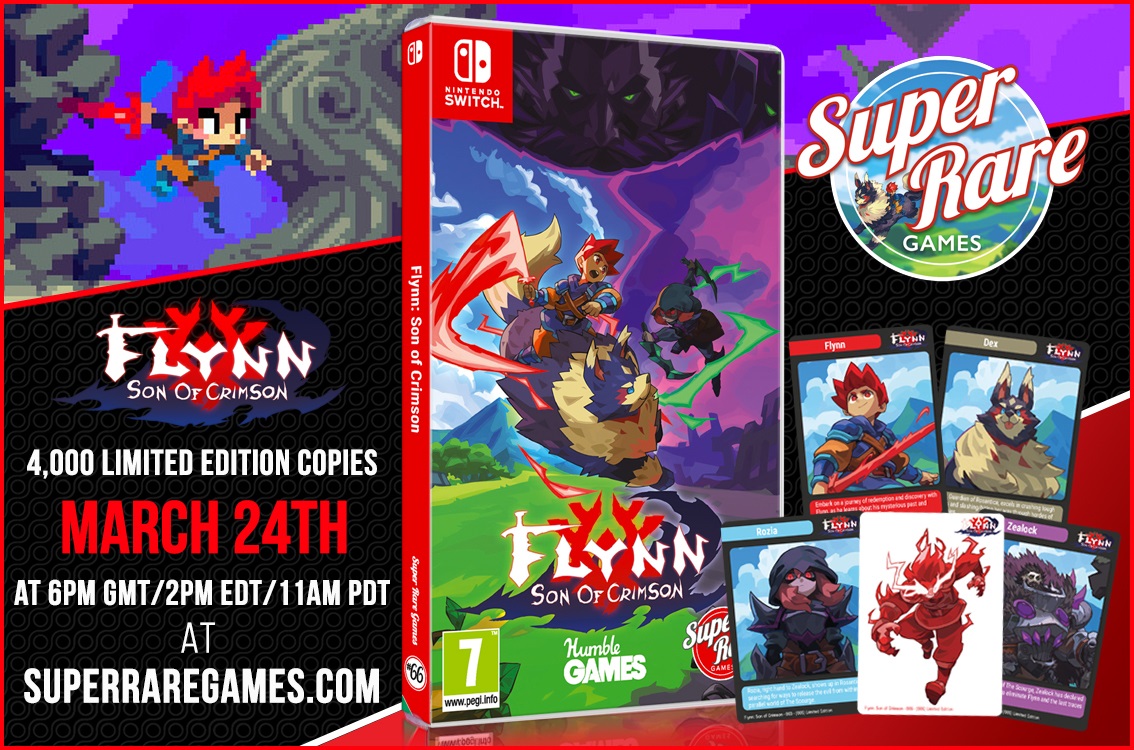 Flynn: Son of Crimson getting a physical release on Switch