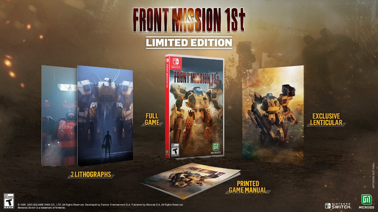 Front Mission 1st Remake Limited Edition