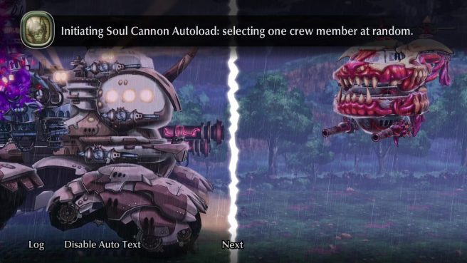 Fuga: Melodies of Steel 2 Exo-Taranis tank Soul Cannon Managarm