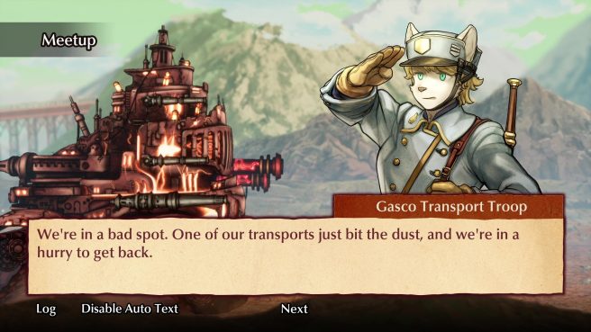 Fuga: Melodies of Steel 2 airship services, meetups, expeditions