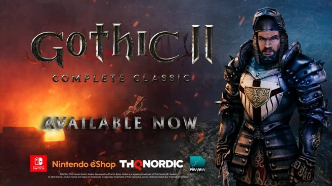 Gothic II Complete Classic launch trailer