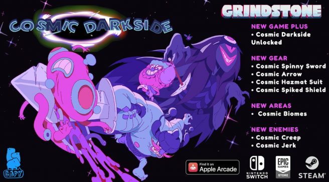 Grindstone "Cosmic Darkside" update