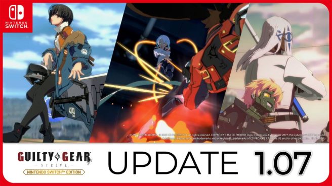 Guilty Gear Strive 1.07 update
