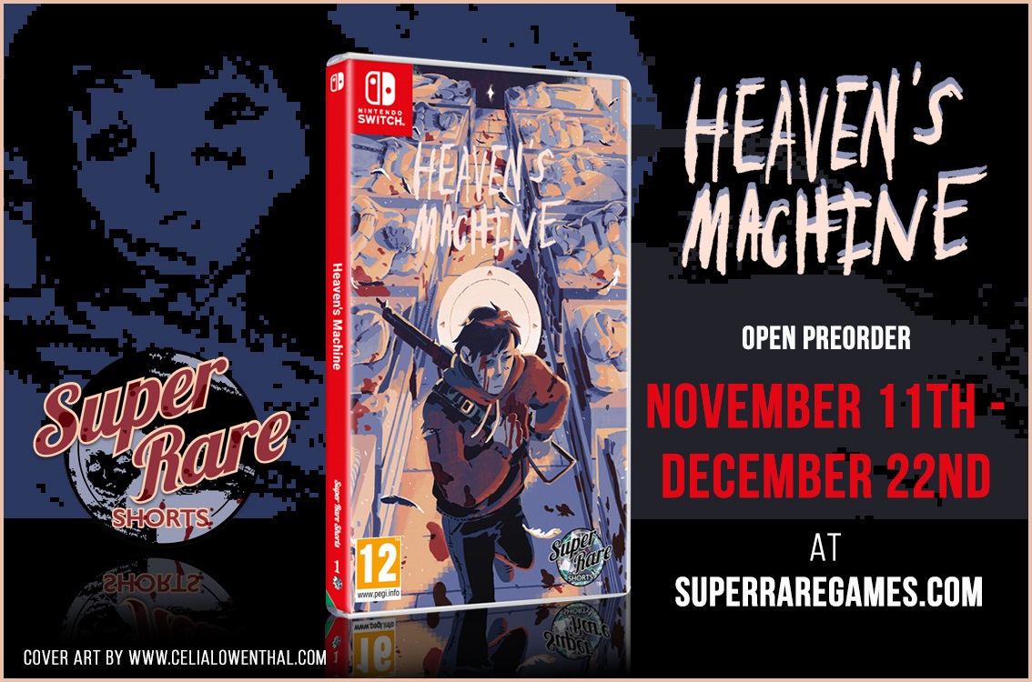 Heaven's Machine announced as physical-only Switch title