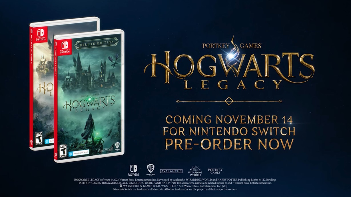 The first gameplay footage of Hogwarts Legacy on Switch has been shared