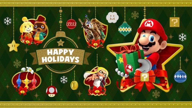 Holiday Nintendo games