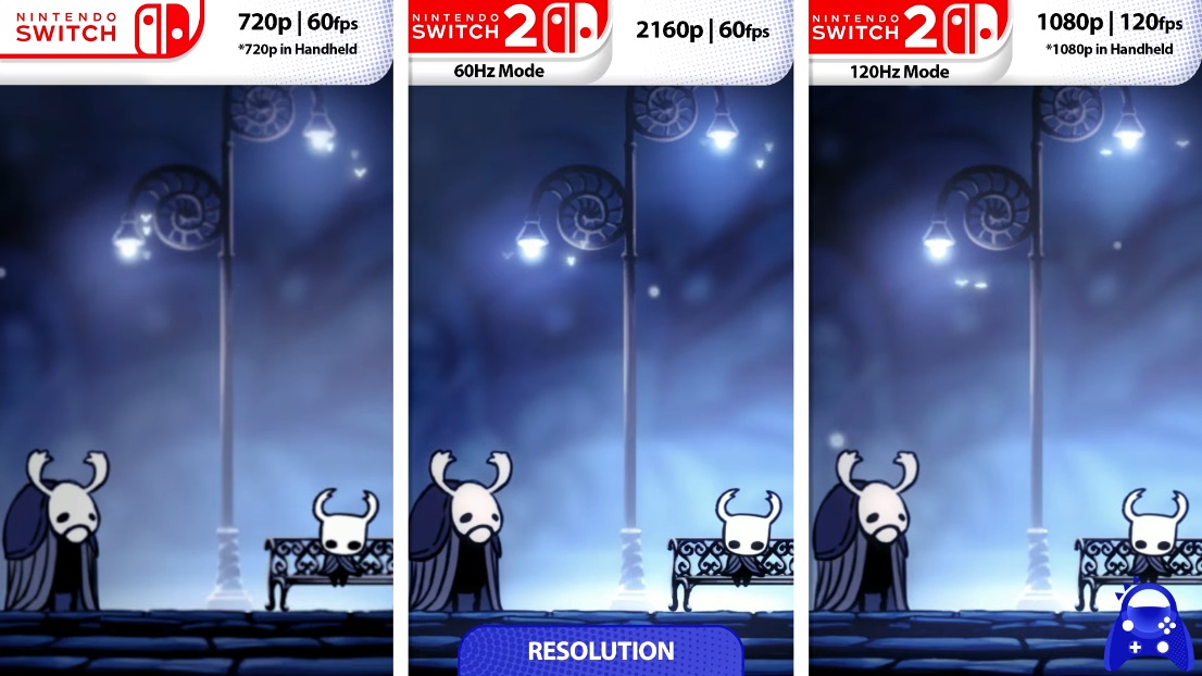Hollow Knight Shines on Nintendo Switch 2: Graphics Comparison Highlights Major Upgrades - Nintendo News Article