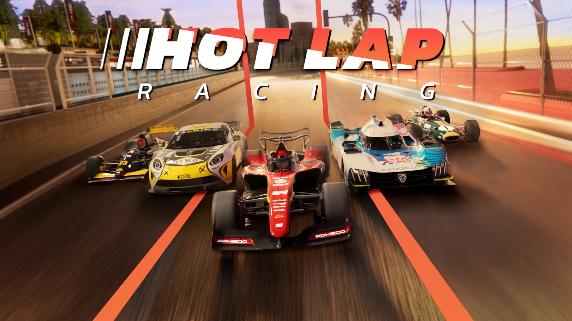 Hot Lap Racing car roster