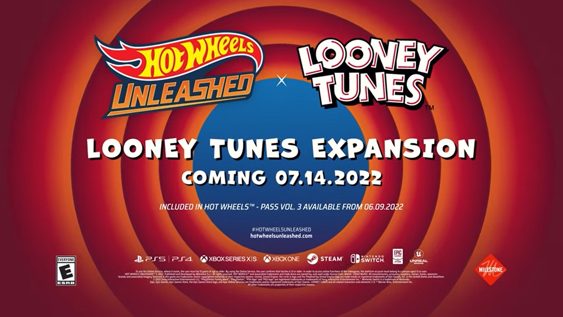 Hot Wheels Unleashed Looney Tunes Expansion revealed
