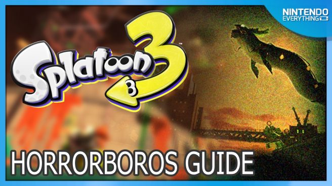 How to beat Horrorboros Splatoon 3