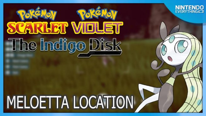 How to catch Meloetta Pokemon Scarlet Violet location