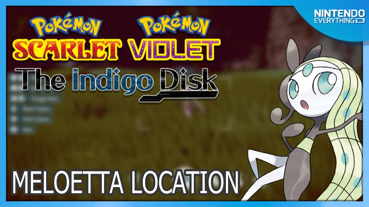 Meloetta location in Pokemon Scarlet and Violet