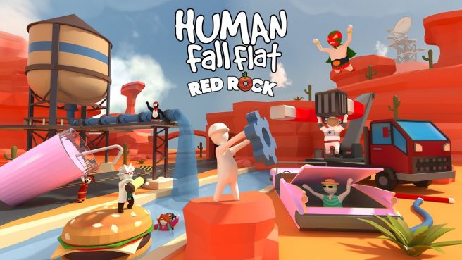Human: Fall Flat Red Rock