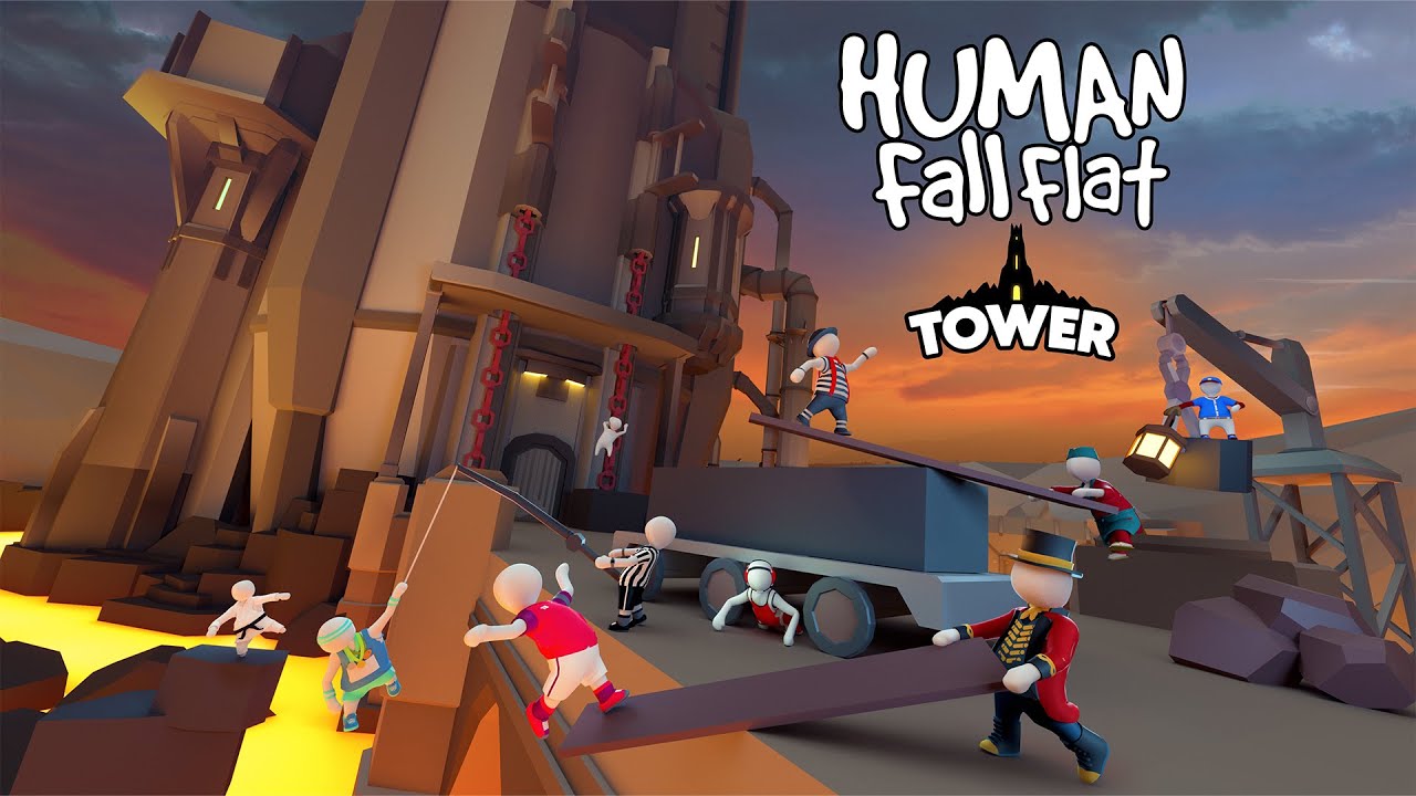Human: Fall Flat adds Tower level on Switch