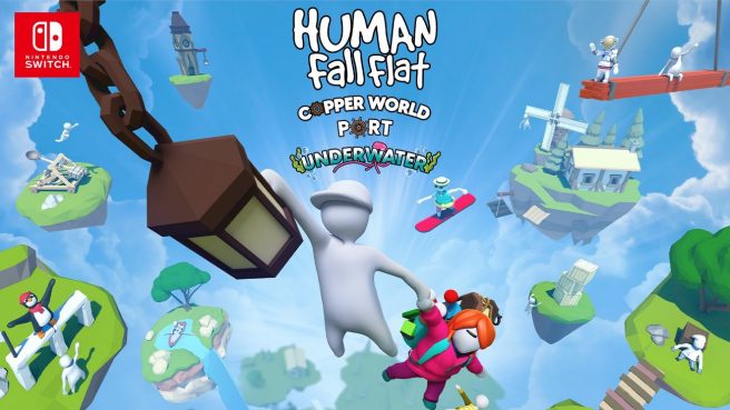 Human Fall Flat Underwater, Port, Copper