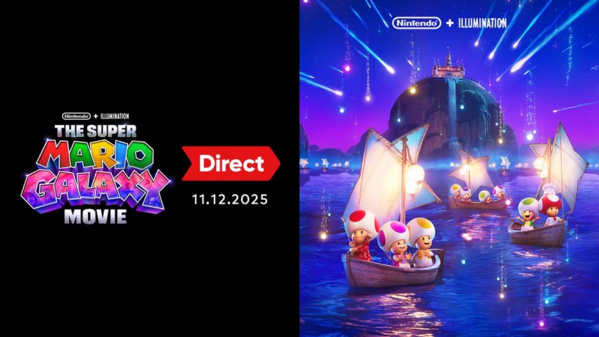 Nintendo Direct Confirms Premiere Date for Super Mario Galaxy Movie Trailer
