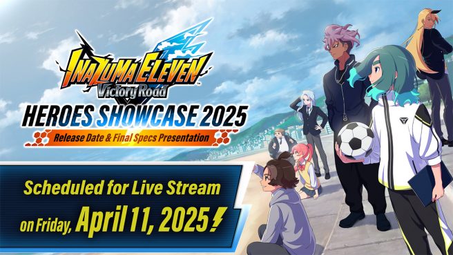 Inazuma Eleven V Heroes Showcase 2025