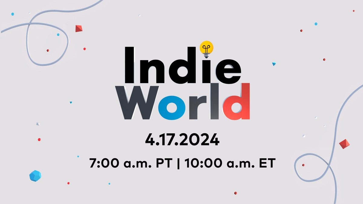 Indie World Showcase announced for April 17