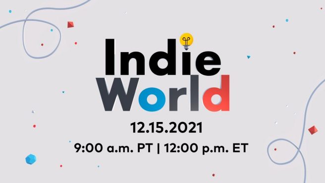 Indie World December 2021 live stream