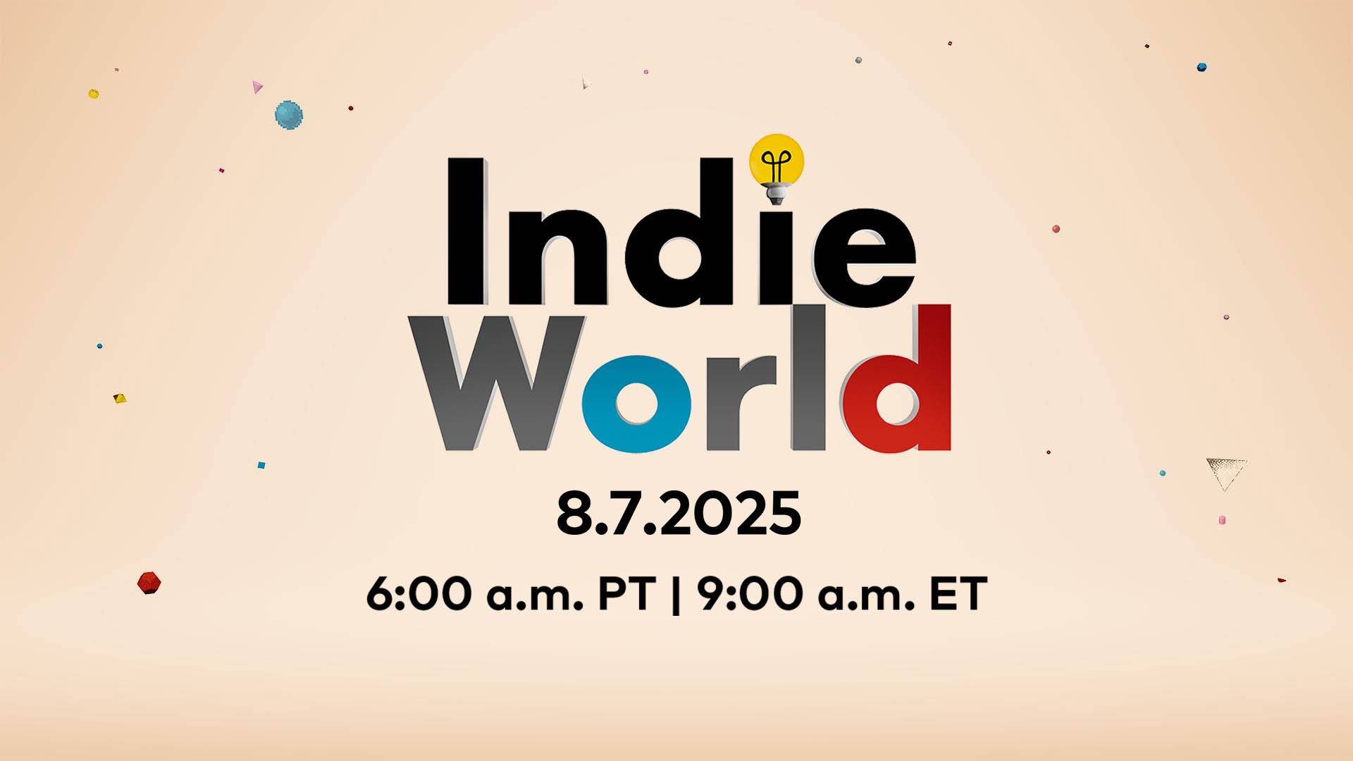 Nintendo Announces August 2025 Indie World Showcase Featuring Switch 2 and Switch Titles