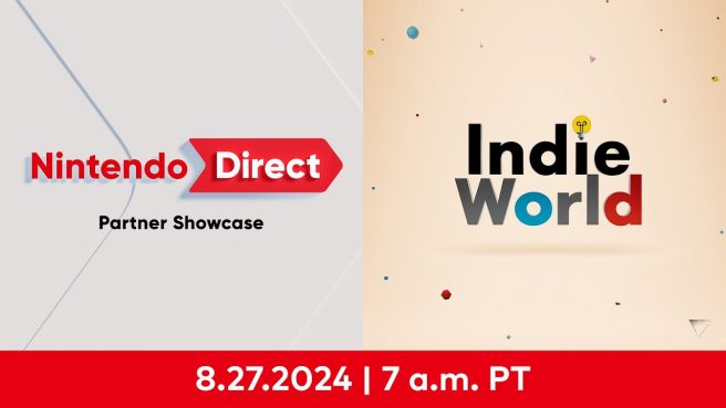 Indie World Showcase and Nintendo Direct Partner Showcase live stream